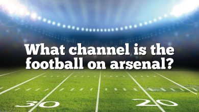 What channel is the football on arsenal?