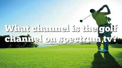 What channel is the golf channel on spectrum tv?