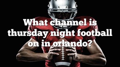 What channel is thursday night football on in orlando?