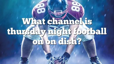 What channel is thursday night football on on dish?
