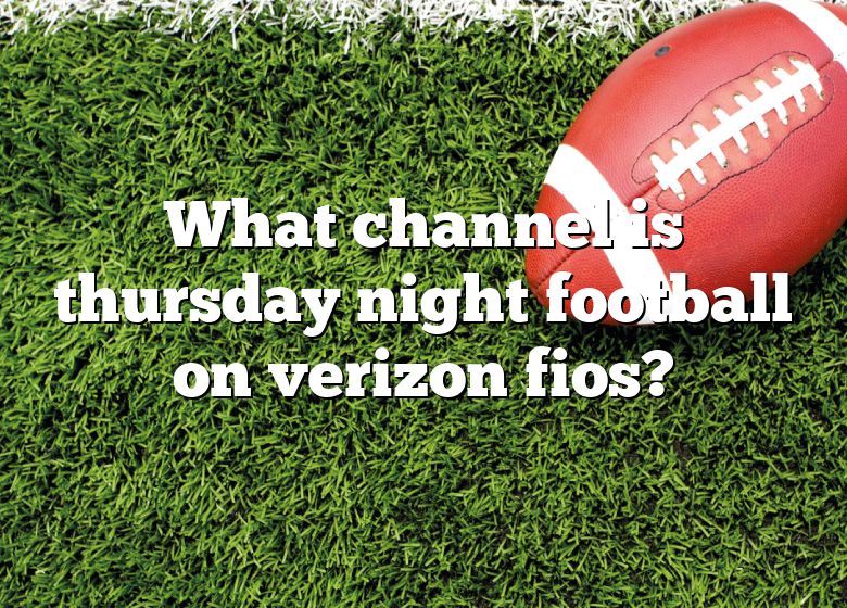 thursday night football tonight on what channel