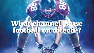 What channel is usc football on directv?