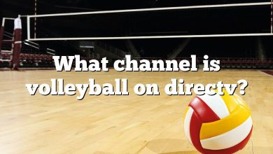 What channel is volleyball on directv?