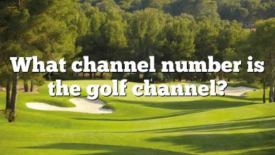 What channel number is the golf channel?