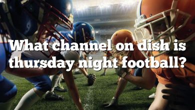 What channel on dish is thursday night football?