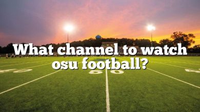 What channel to watch osu football?