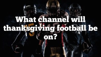 What channel will thanksgiving football be on?