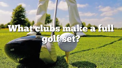 What clubs make a full golf set?