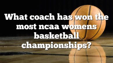 What coach has won the most ncaa womens basketball championships?