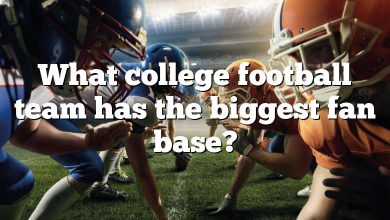 What college football team has the biggest fan base?