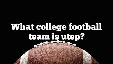 What college football team is utep?