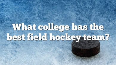 What college has the best field hockey team?
