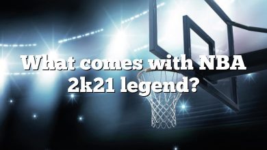 What comes with NBA 2k21 legend?