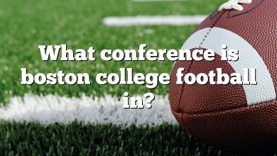 What conference is boston college football in?