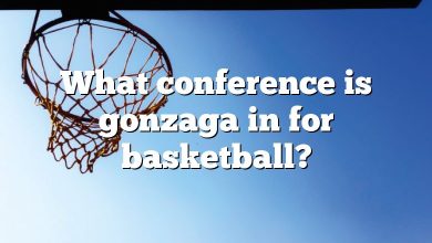 What conference is gonzaga in for basketball?