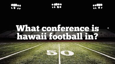 What conference is hawaii football in?