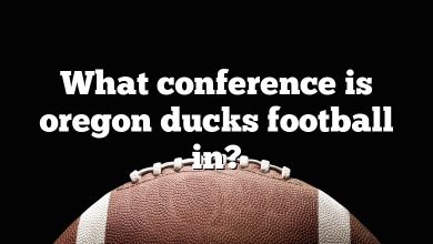 What conference is oregon ducks football in?