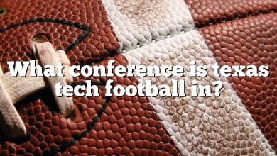 What conference is texas tech football in?