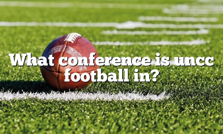 What conference is uncc football in?