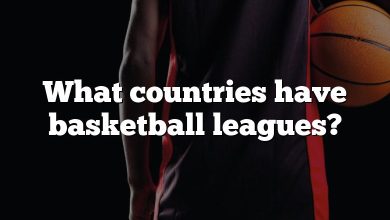 What countries have basketball leagues?
