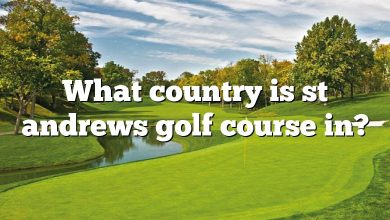 What country is st andrews golf course in?