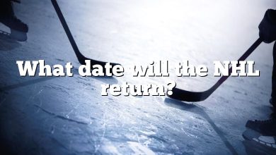 What date will the NHL return?