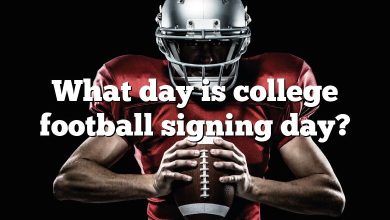 What day is college football signing day?