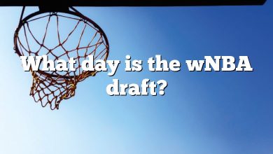 What day is the wNBA draft?