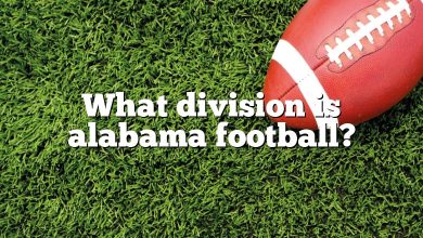 What division is alabama football?