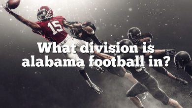 What division is alabama football in?