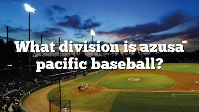 What division is azusa pacific baseball?