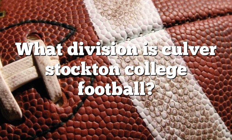 What division is culver stockton college football?