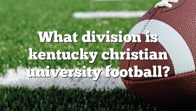 What division is kentucky christian university football?
