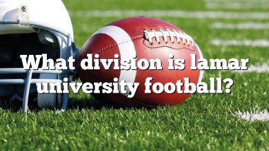What division is lamar university football?