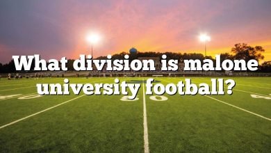 What division is malone university football?