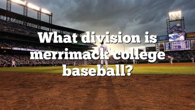 What division is merrimack college baseball?