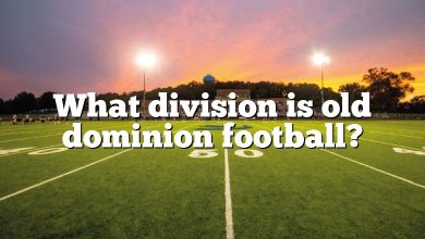 What division is old dominion football?