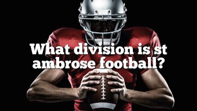 What division is st ambrose football?
