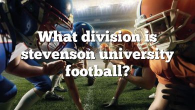 What division is stevenson university football?