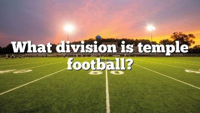 What division is temple football?