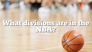 What divisions are in the NBA?