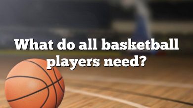 What do all basketball players need?