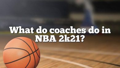 What do coaches do in NBA 2k21?