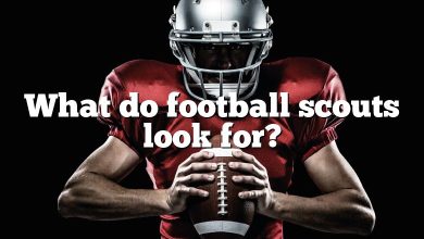 What do football scouts look for?