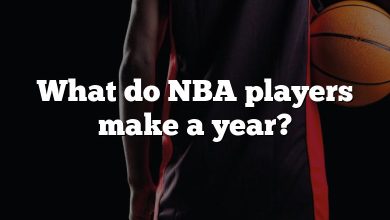 What do NBA players make a year?