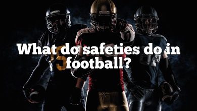 What do safeties do in football?