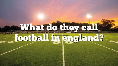 What do they call football in england?