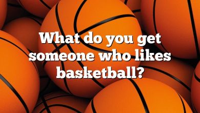 What do you get someone who likes basketball?