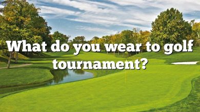 What do you wear to golf tournament?