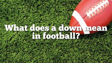 What does a down mean in football?